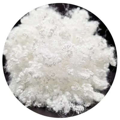 Polyester recyclé de style creux de type fibre discontinue pour ligne de production de filature