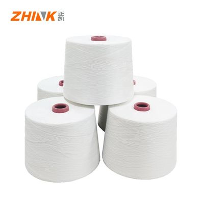 NE21/1 RING SPUN fils 65%Polyester 35%Viscose pour le tissage