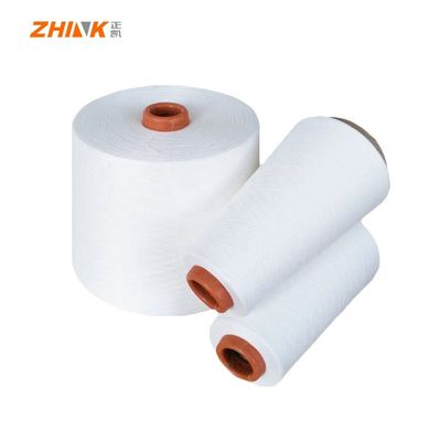 Fils de polyester cationic à haute ténacité, viscose TFO, étirés, mélangés, pour le tricot