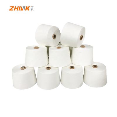 Ne 40/2 Siro Spun Polyester Fil Compact Pour Le Tissage / Le Tricot