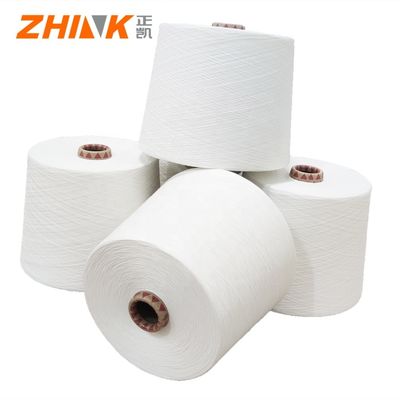 Polyester cationique à 65% 35% viscose NE 20/1 Ringspun pour fils mélangés à la viscose