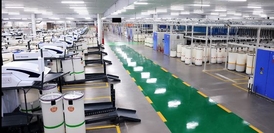 50% viscose 50% polyester Ne 50/1 Siro Spun Yarn AB Fil idéal pour la production textile