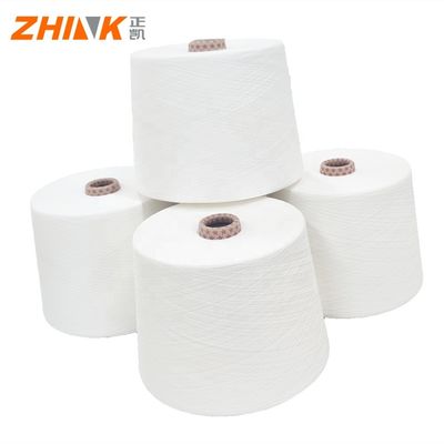 Polyester cationique à 65% 35% viscose NE 20/1 Ringspun pour fils mélangés à la viscose