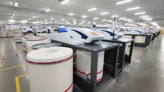Matériau de base 100% satérine viscose Ne 60/1 Siro Fils compacts pour le tricot