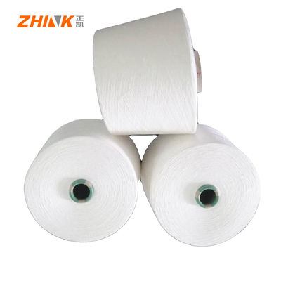 80% de polyester recyclé 20% de viscose mélangé NE 20/1 Siro Spun Cone de fil de tissage pour les fils de t-shirts
