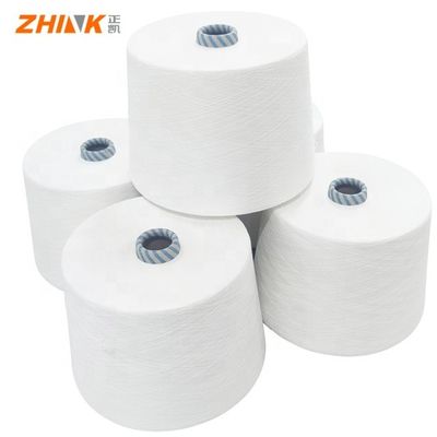 Polyester viscose NE 20/1 Siro Compact à mélange de fils de tricot et de tissage