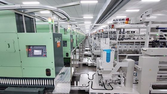 Matériau de base 100% satérine viscose Ne 60/1 Siro Fils compacts pour le tricot