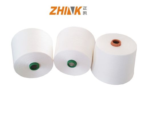 Polyester / viscose 65/35 Ne40/2 TFO SPUN fils doux et confortables pour le tissage