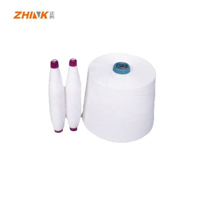 Bonne hygroscopicité 100% viscose Ne35/1 fil de vortex pour le tissage / tricotage MVS blanc brut
