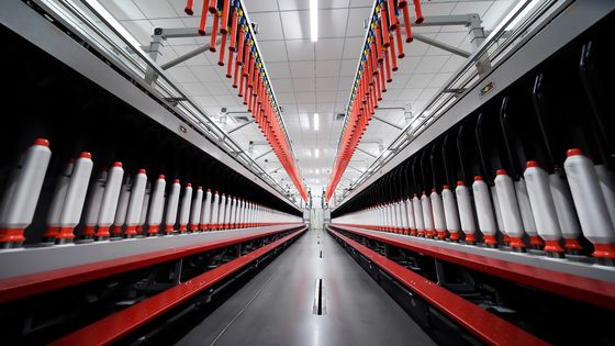 RW 100% de fils mélangés compacts à l'aide d'anneaux en bambou, en spinning Siro, pour tissage et tricotage