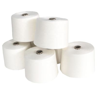 MVS 50/50 65/35 80/20 Ne30/1 Fil de polyester/vortex de bambou pour le tissage