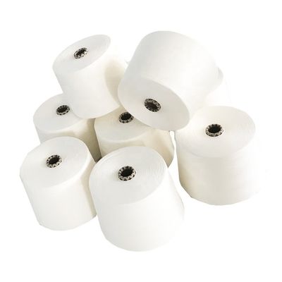 MVS 50/50 65/35 80/20 Ne30/1 Fil de polyester/vortex de bambou pour le tissage