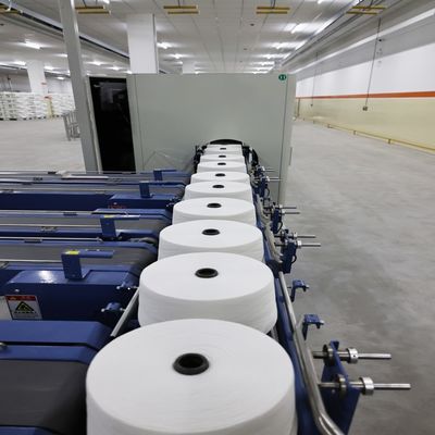 MVS 50/50 65/35 80/20 Ne30/1 Fil de polyester/vortex de bambou pour le tissage