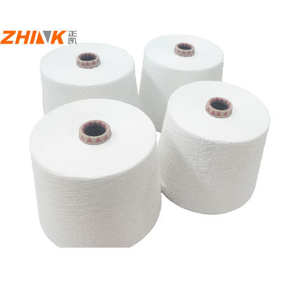 Polyester / viscose 65/35 Ne40/2 TFO SPUN fils doux et confortables pour le tissage