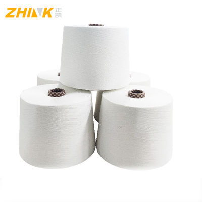 Polyester mélangé viscose Siro Compact Spun Yarn Ne25/1 CV%1,4 avec une évenance CV%1.4