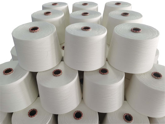 Rayon/Polyester TR 65/35 Ne28/1 Filé à l'anneau pour tissage Durable et polyvalent