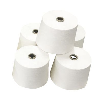 NE30S fils de filature à vortex, blancs bruts, 100% viscose pour le tricot et le tissage