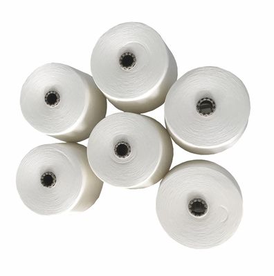 100% Modal 0.9D Ring Siro Compact Spun Yarn Spandex Blanc brut pour le tricot et le tissage