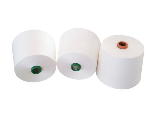 Résistance standard 65% polyester colorant cationique 35% bambou 25 70D fil de coupe de noyau