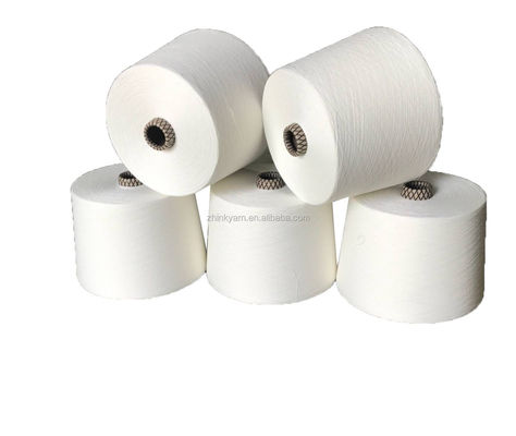 Lyocell LF / Bamboo 50 / 50 NE 21/1 Siro Compact SPUN Fils bruts pour le tissage