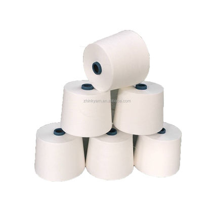 Lyocell LF / Bamboo 50 / 50 NE 21/1 Siro Compact SPUN Fils bruts pour le tissage