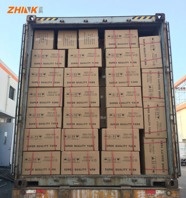 TR 80/20 Ne 24/1 Ringspun Filament photovoltaïque pour le tricot dans la fabrication textile