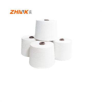 Polyester mélangé viscose Siro Compact Spun Yarn Ne25/1 CV%1,4 avec une évenance CV%1.4