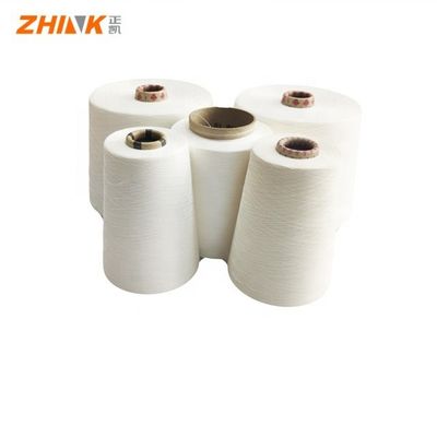 60% Modal 40%Polyester NE40/1 Siro Fils compacts pour le tissage ou le tricot