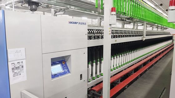 NE36/1 Fil de polyester viscose à l'aide d'un anneau pour la production de tissage 65/35 mélange