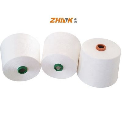 NE20/1 Fils compacts de type Siro blanc brut pour le tissage/tricotage 80% polyester 20% viscose