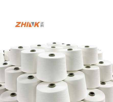 Polyester viscose 90/10 Spandex Ring Siro Compact Core Spun Yarn (à l'exclusion des fils à base de fibres textiles)