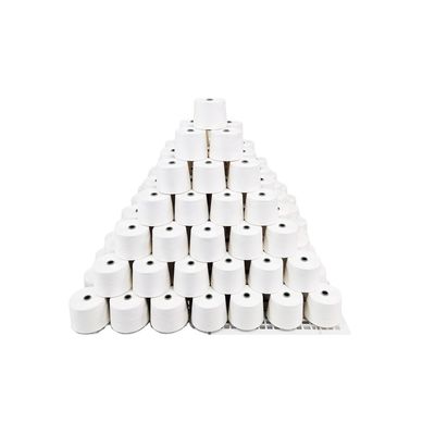 Tissage 30/30/5/35 NE40/1 Siro Fil mélangé compact pour une bonne hygroscopie Fil brut