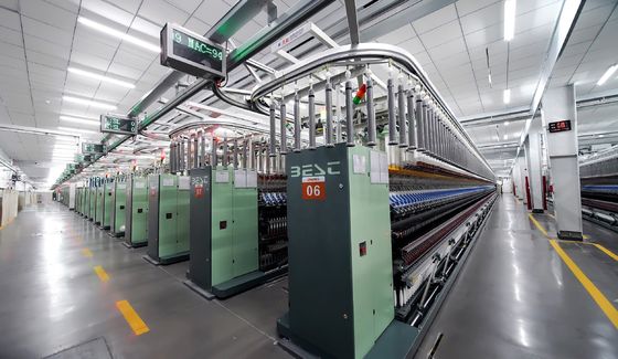 Coton peigné NE32/1 Siro Fils compacts pour le tissage et le tricot Excellente teinture