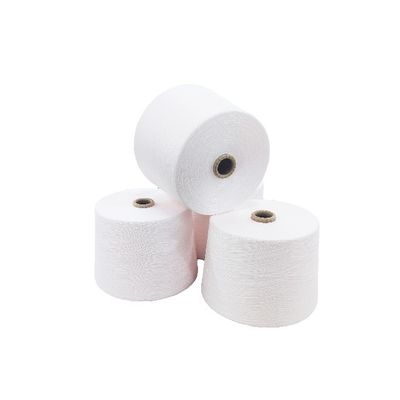 Fils de tissage Ne60/2 TFO Fabriqués à partir de 100% de viscose, avec une uniformité de 1,64 et une finition blanche brute